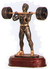 Фигура RX 431 тяжелая атлетика ― НАГРАДЫ ТУТ - магазин наград, кубков, медалей, подарков.