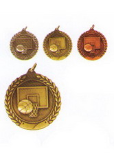 Медаль MD 503/AS баскетбол ― НАГРАДЫ ТУТ - магазин наград, кубков, медалей, подарков.
