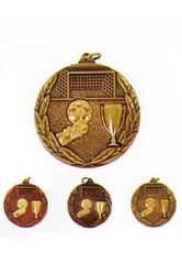 Медаль MD 813/AS футбол ― НАГРАДЫ ТУТ - магазин наград, кубков, медалей, подарков.